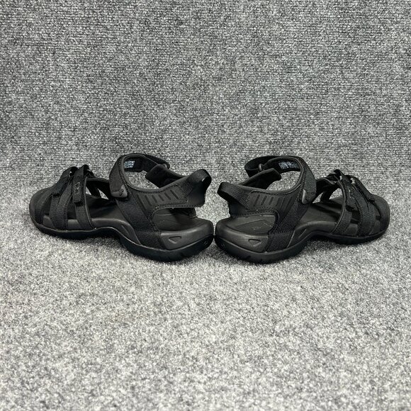 Teva Tirra Sandals Womens Size 10 Black Athletic Outdoor Hiking Camp Water Shoes - Picture 6 of 13